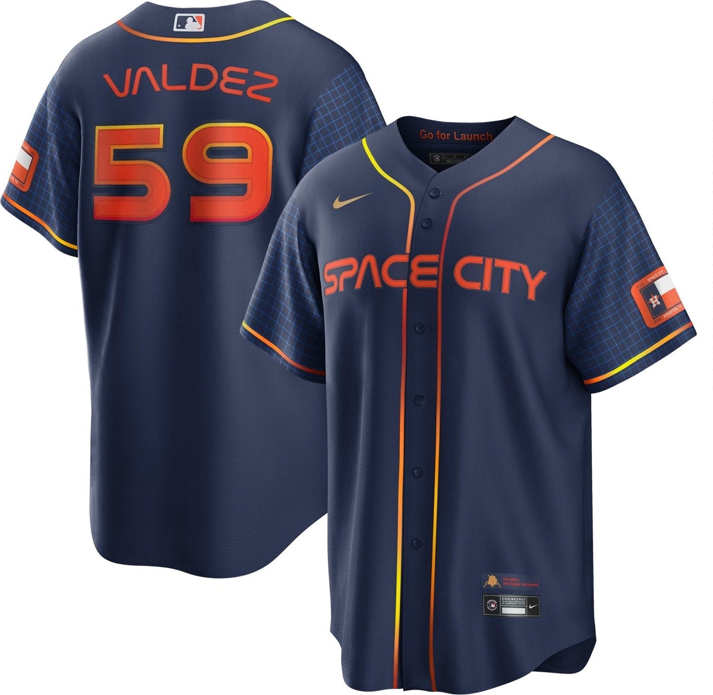Nike Men's Houston Astros Valdez City Connect Replica Jersey