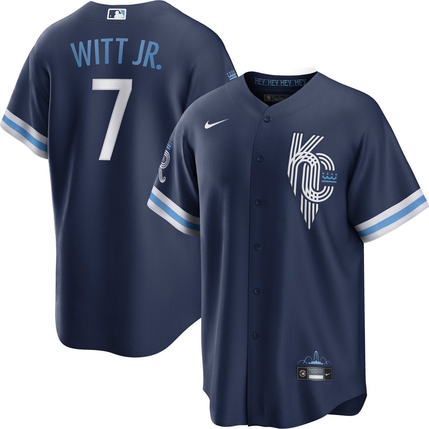 Nike Men's Kansas City Royals Witt Jr. City Connect Replica Jersey